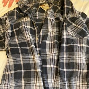 boyfriend style button down